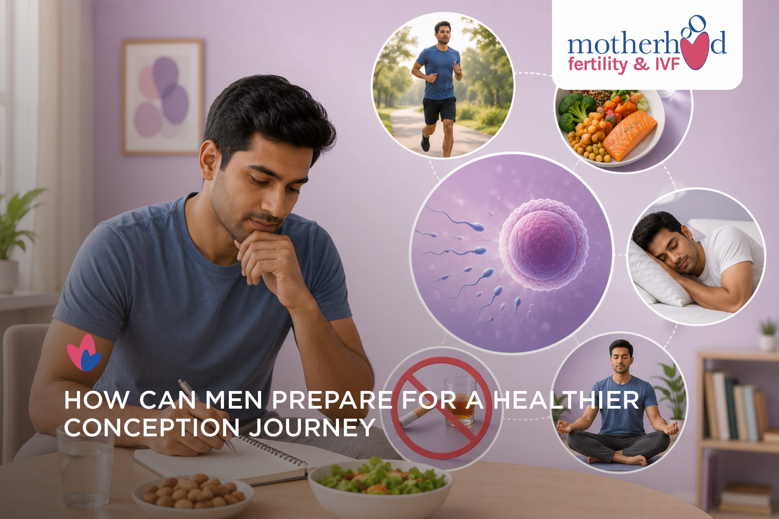 HOW CAN MEN PREPARE FOR A HEALTHIER CONCEPTION JOURNEY