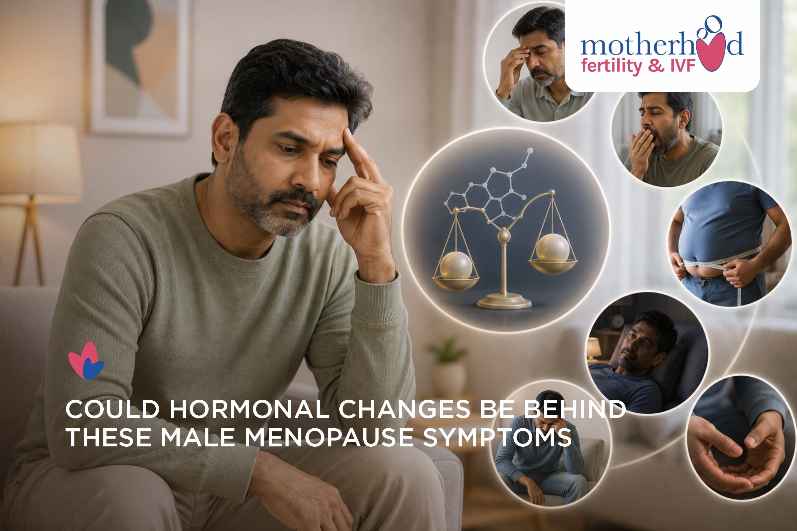 COULD HORMONAL CHANGES BE BEHIND THIS MALE MENOPAUSE SYMPTOMS
