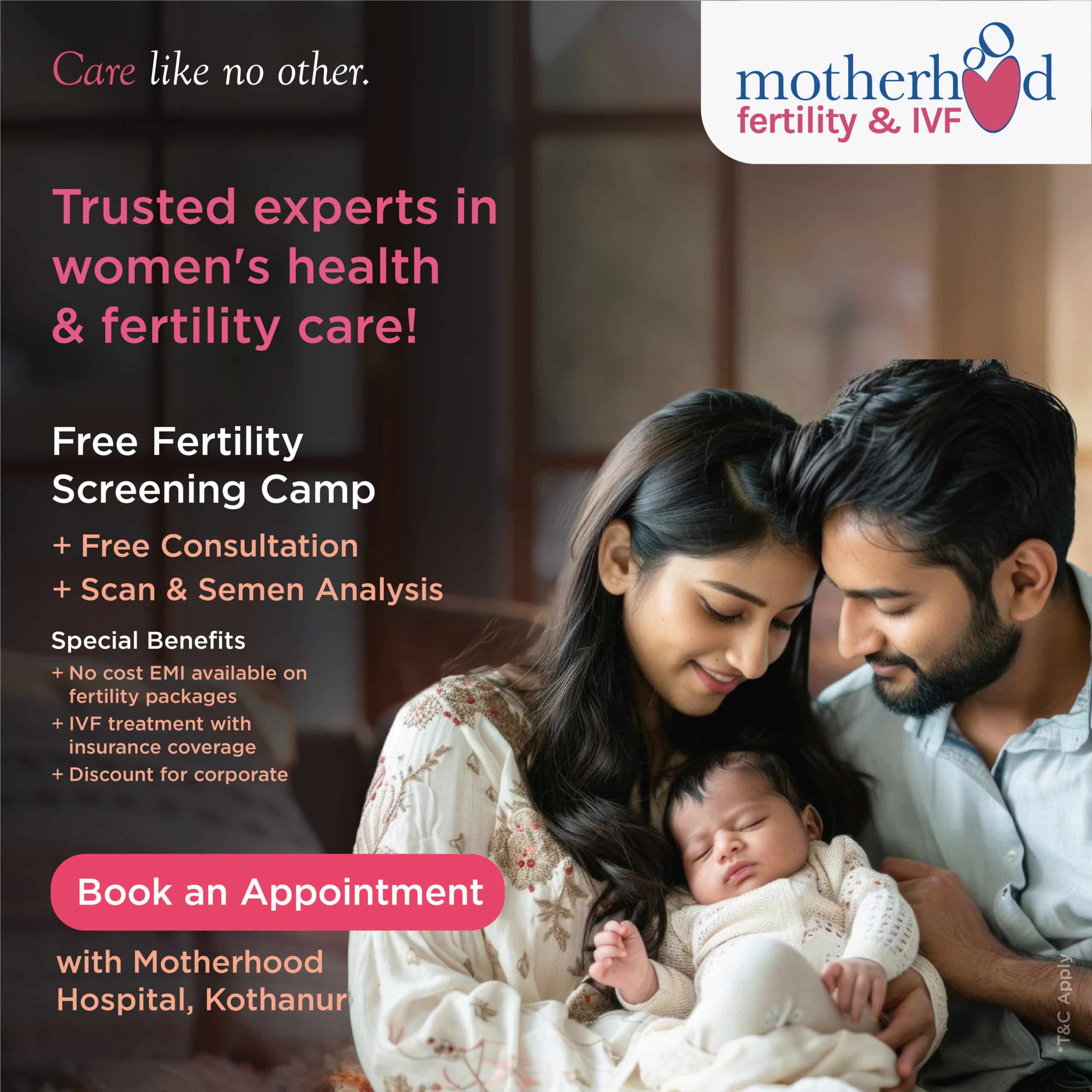 Motherhood Fertility & IVF Centre In Kothanur