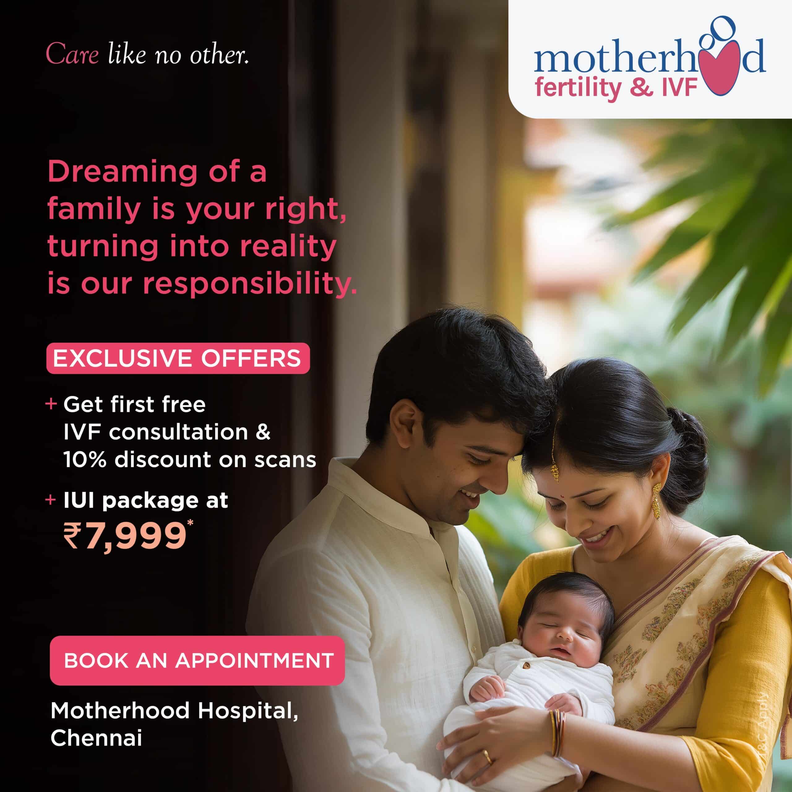 Motherhood Fertility & IVF Centre In Chennai