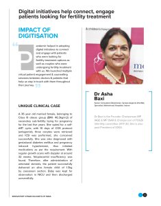 ET Healthworld: Innovatory gynecologists of India