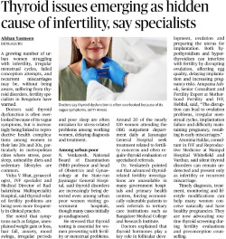 Specialists Warn Thyroid Disorders Are Emerging as a Hidden Cause of Infertility