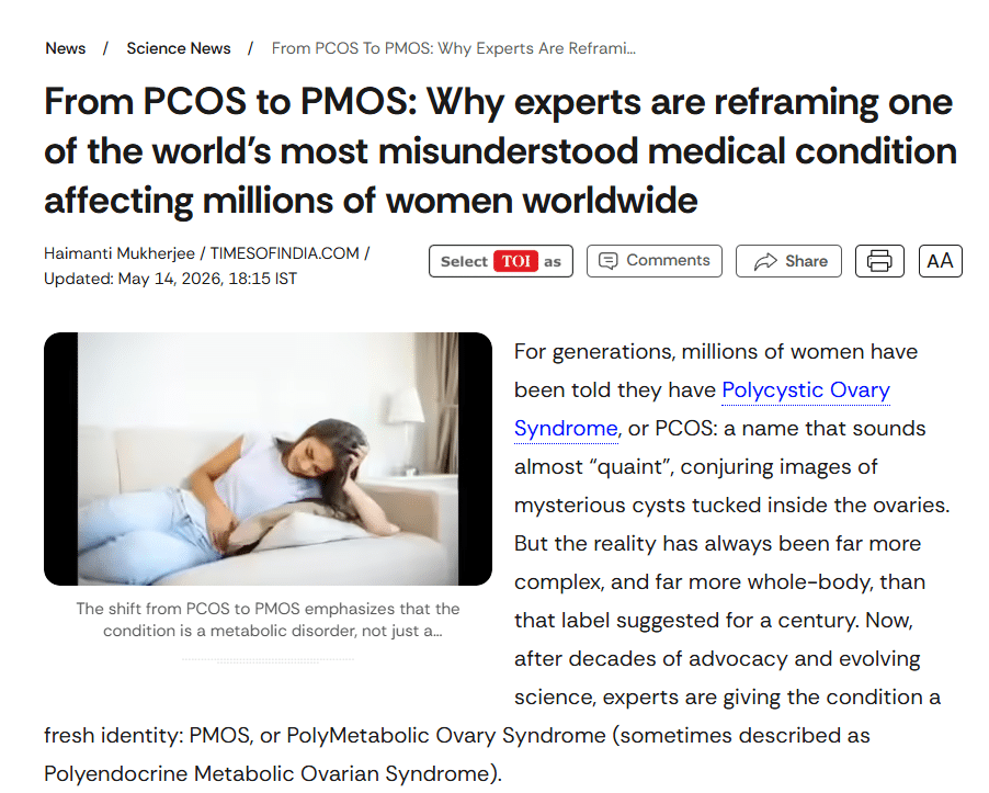 From PCOS to PMOS: Why Experts Are Redefining This Complex Women’s Health Condition