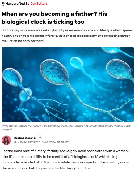 When Are You Becoming a Father? Why Men’s Biological Clock Matters Too