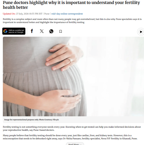 Fertility Testing Helps Couples Plan Earlier